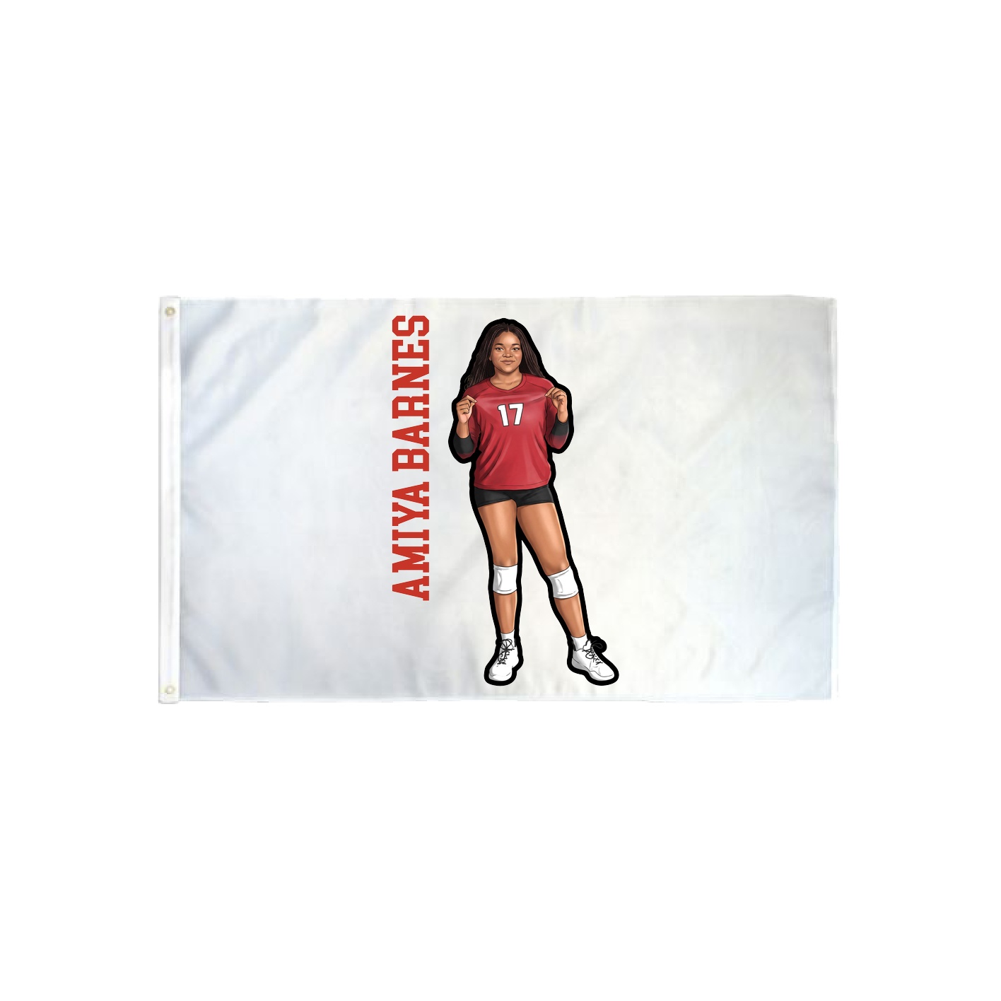 3x5 Flag — Name Vertical in Classic