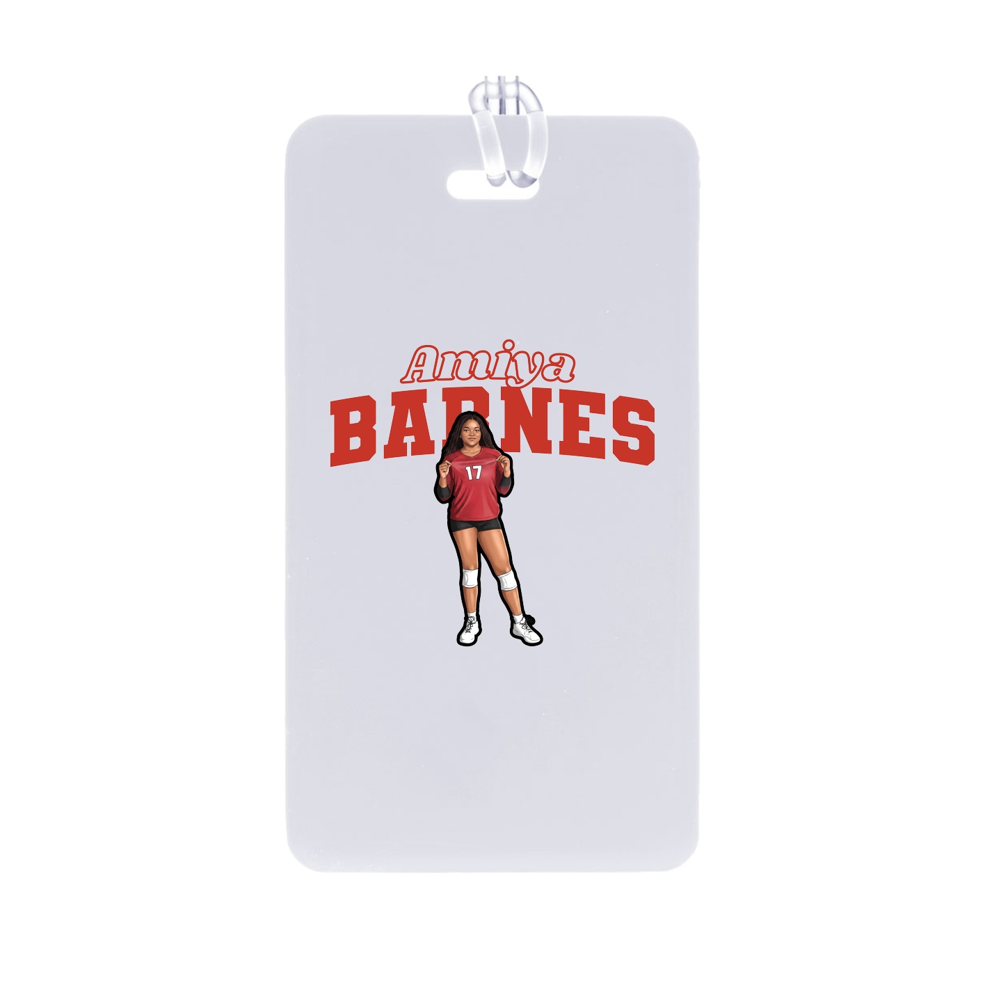 Bag Tag — Name Arch in Classic