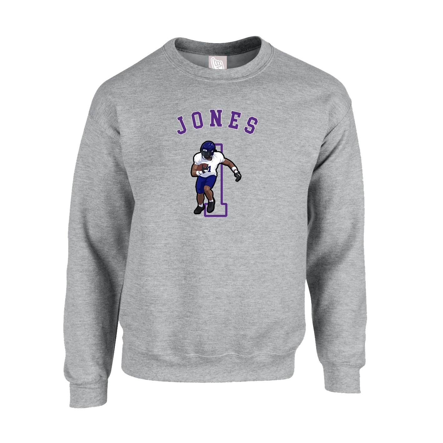 Fleece Crew — Shirsey Arch in Grey