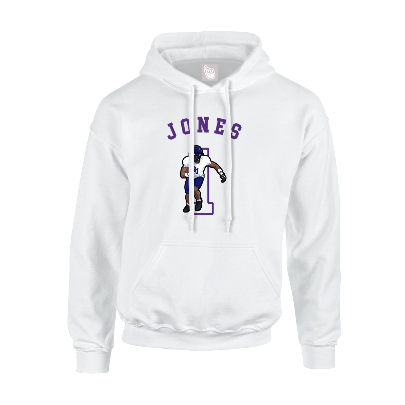 Youth Hoodie — Shirsey Arch in White