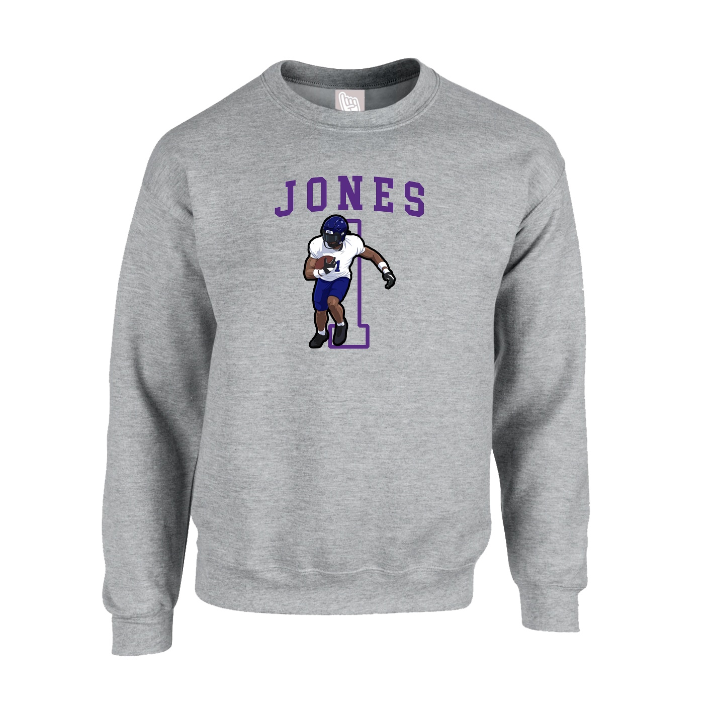 Fleece Crew — Shirsey in Grey