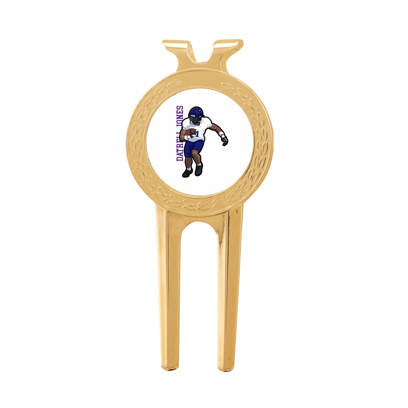 Divot Tool with Ball Marker — Name Vertical in Classic