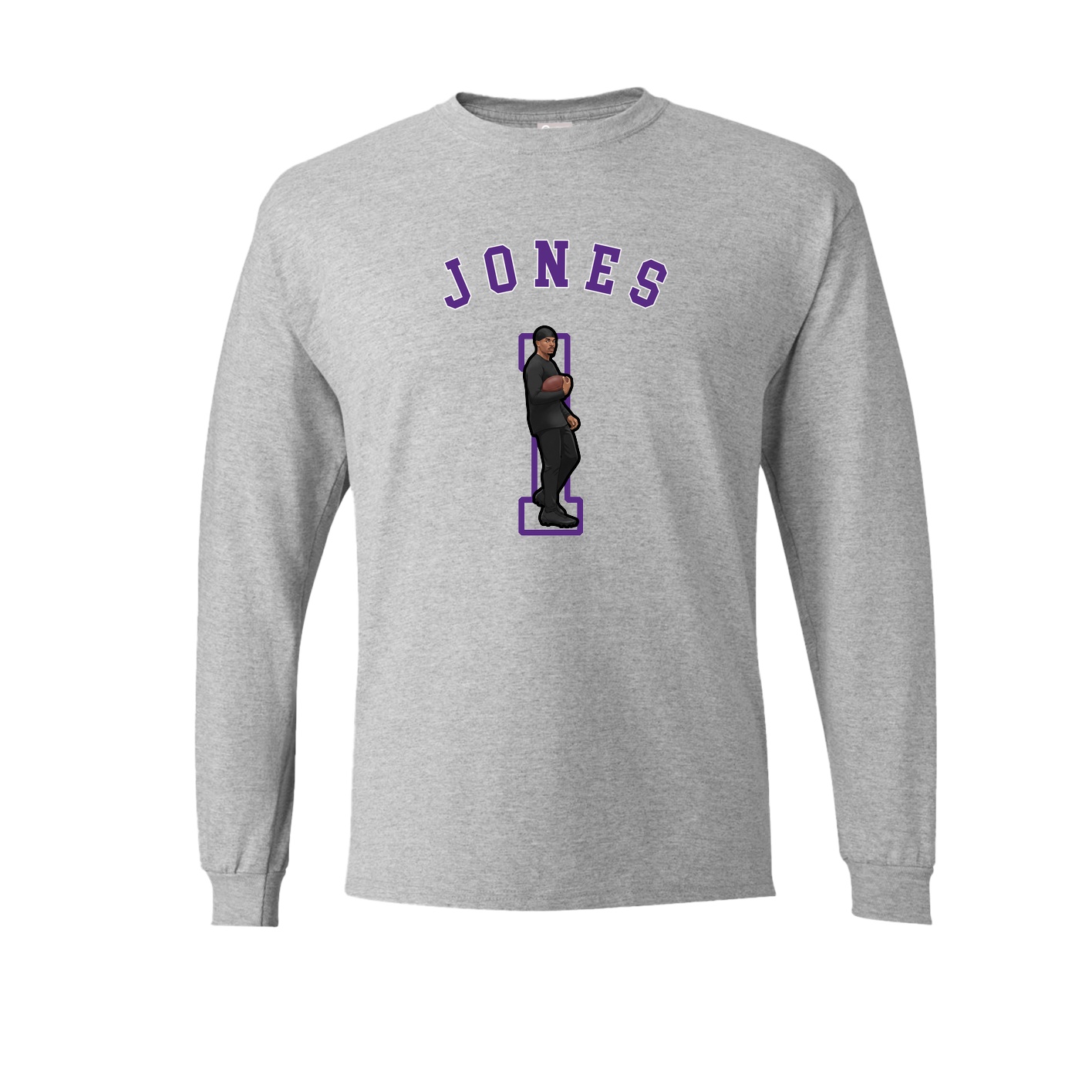 Long Sleeve Tee — Shirsey Arch in Grey