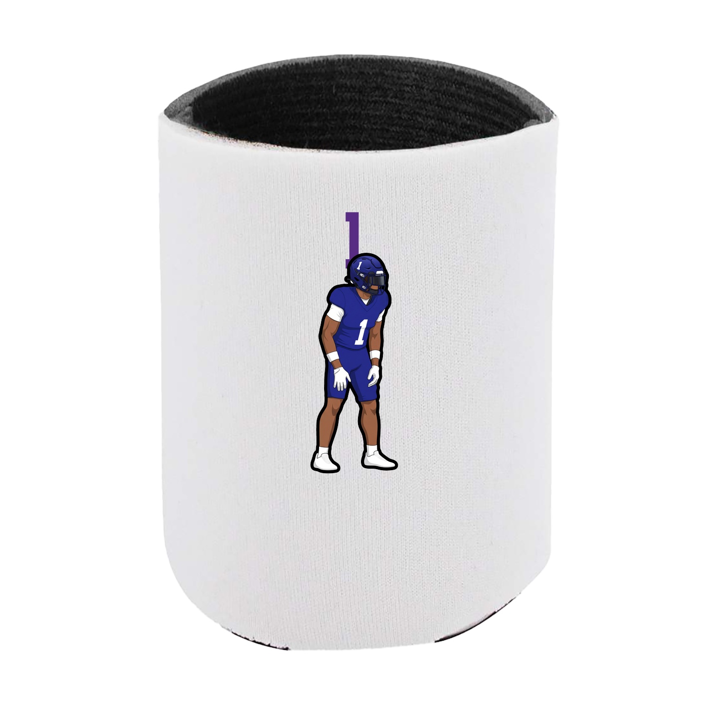 Can Holder — Number Top in White