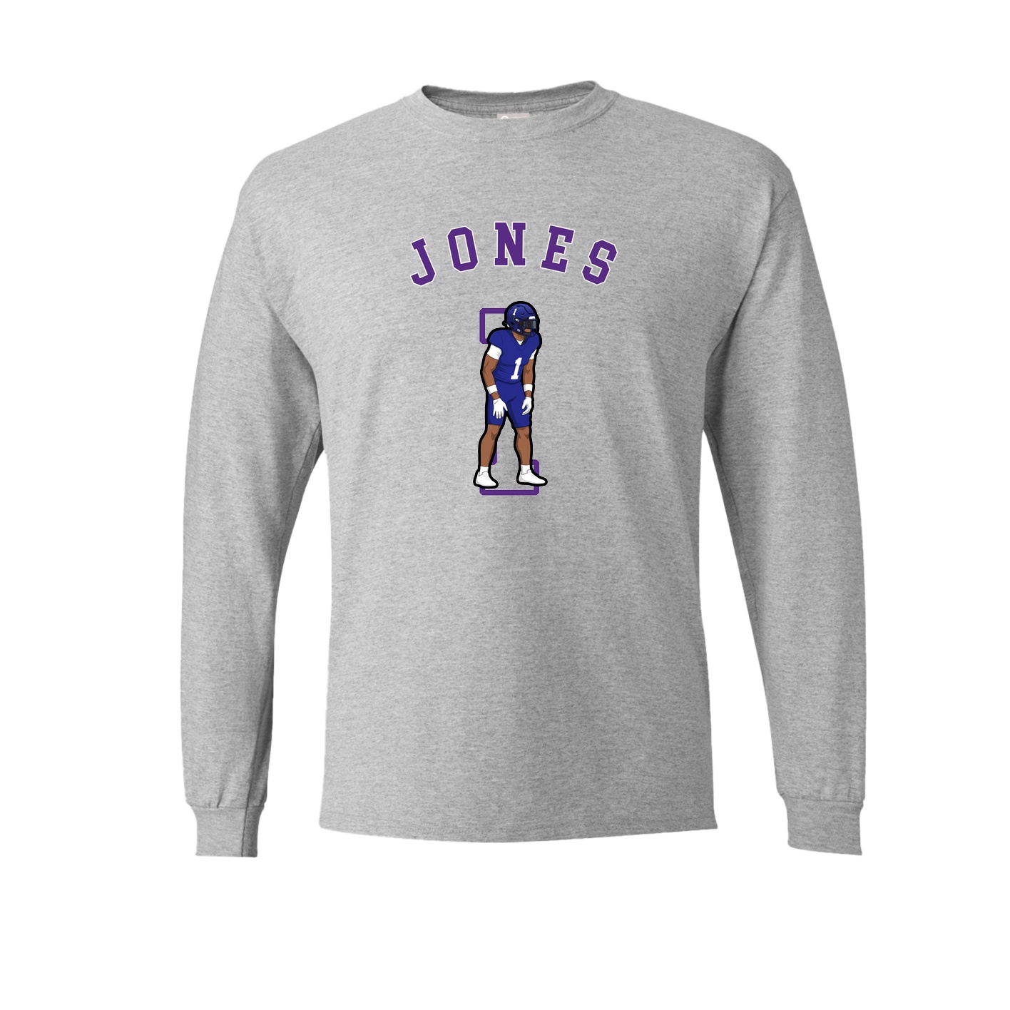 Long Sleeve Tee — Shirsey Arch in Grey