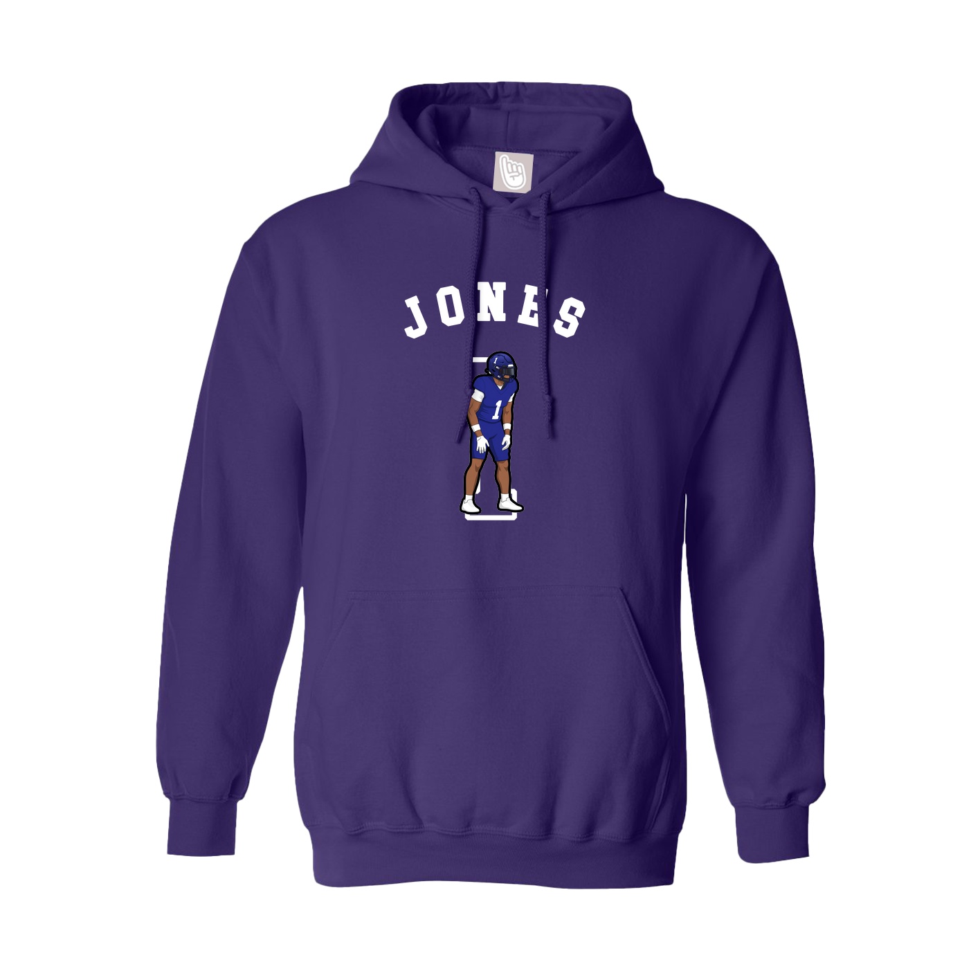 Youth Hoodie — Shirsey Arch in Purple