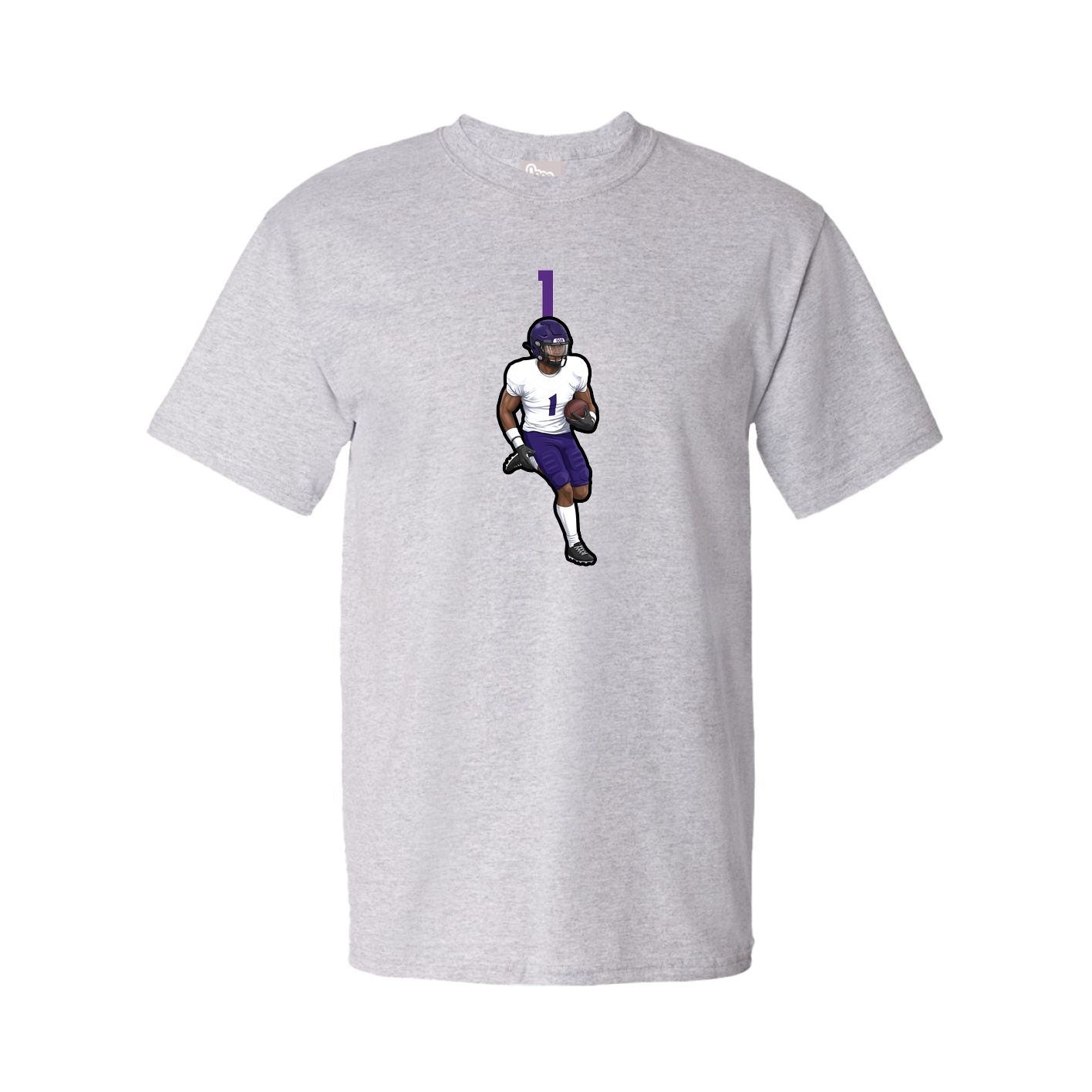Tee — Number Top in Grey