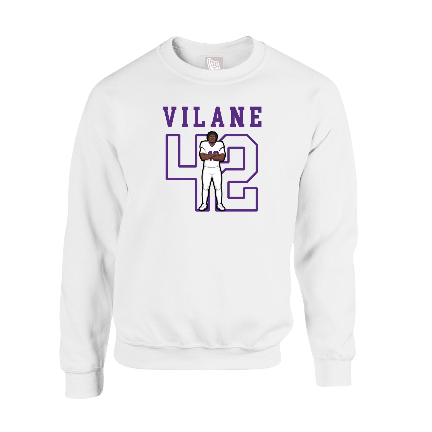 Fleece Crew — Shirsey in White