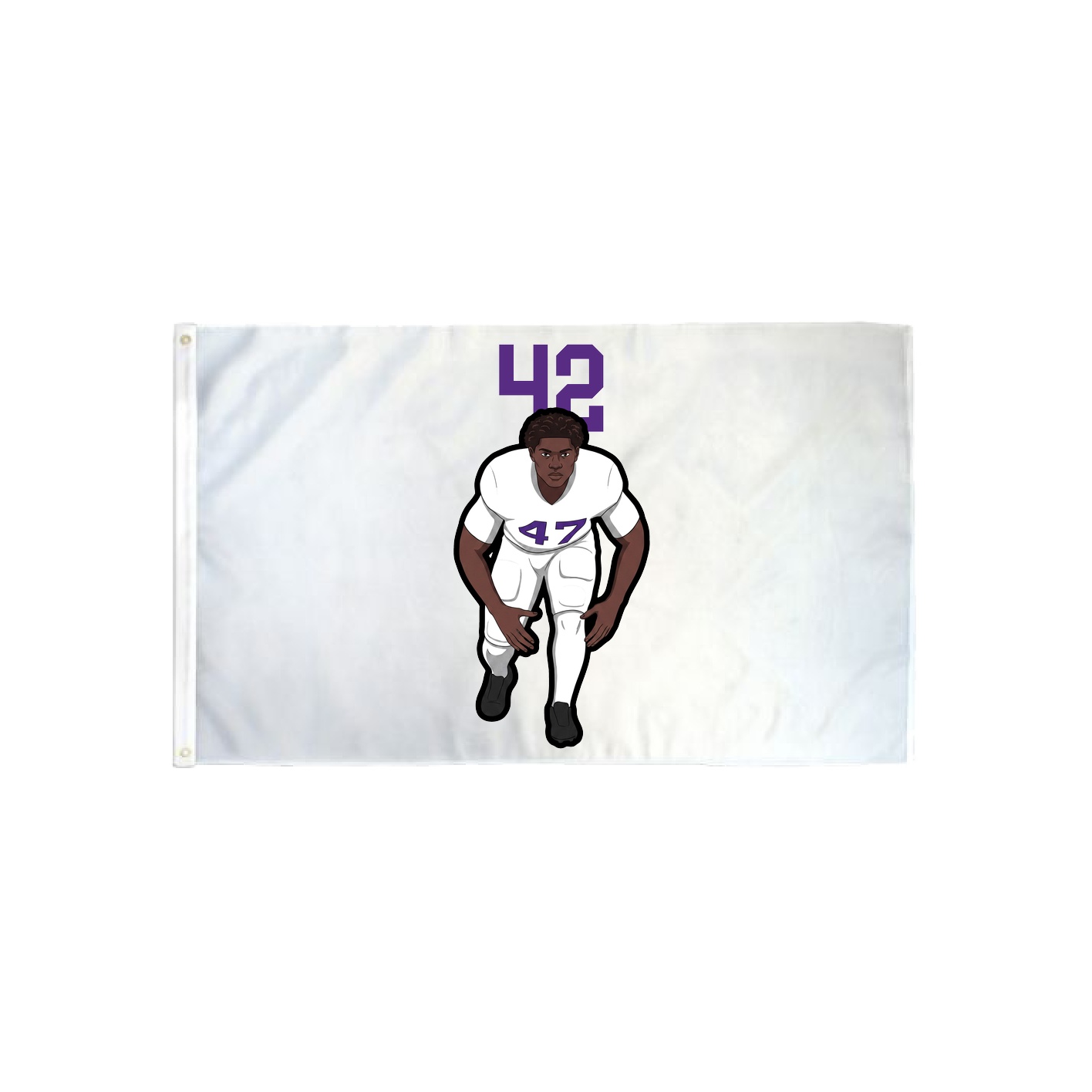 3x5 Flag — Number Top in Classic