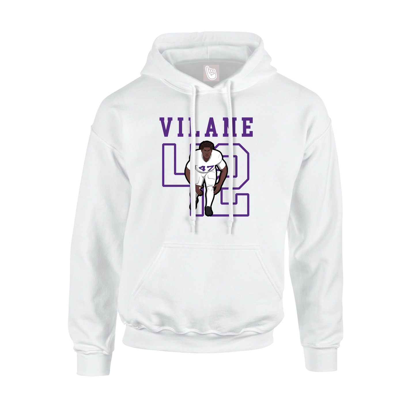 Youth Hoodie — Shirsey in White