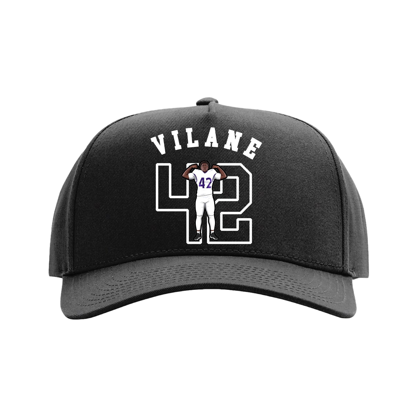 Full Fabric Five-Panel Champ Cap