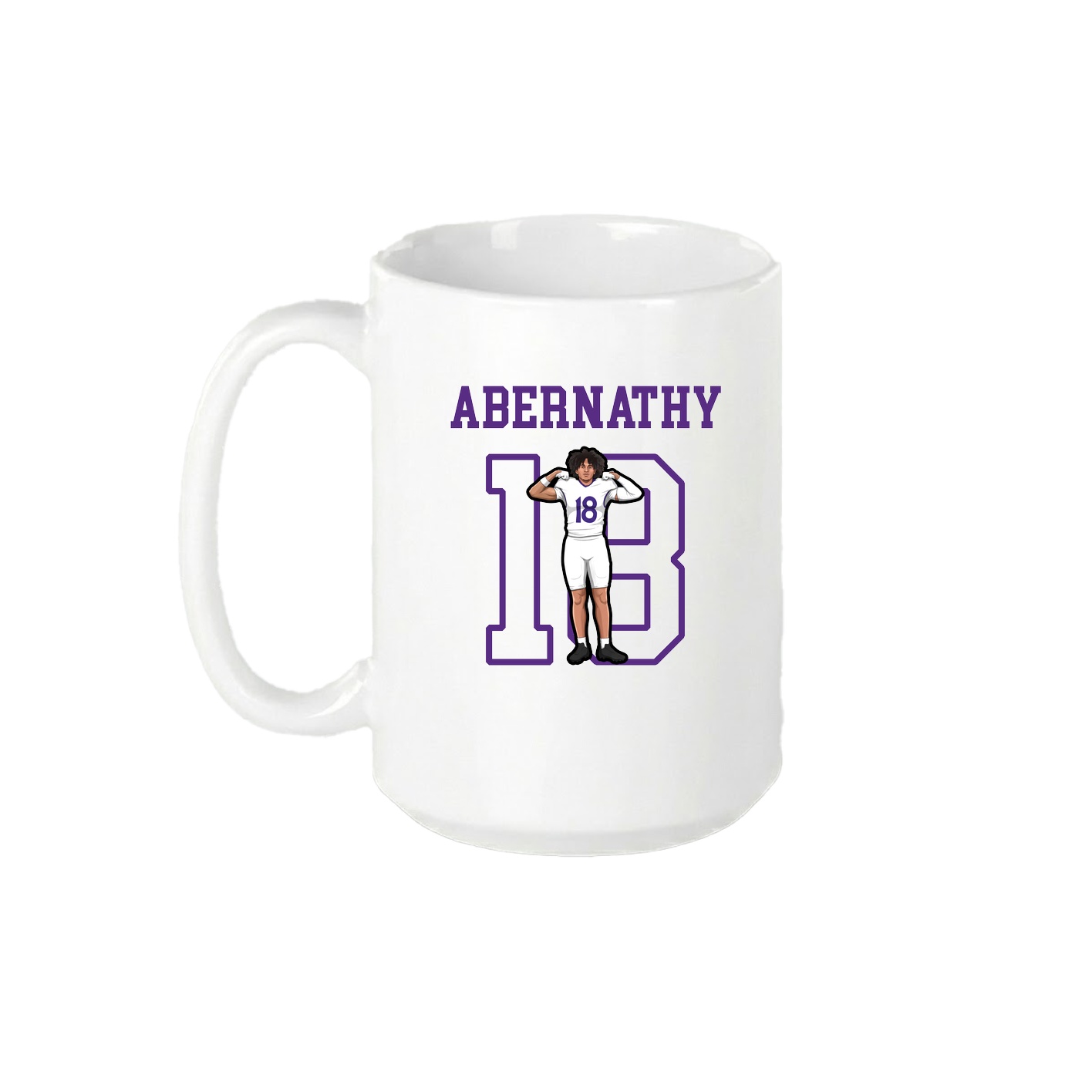 15oz Coffee Mug — Shirsey in White