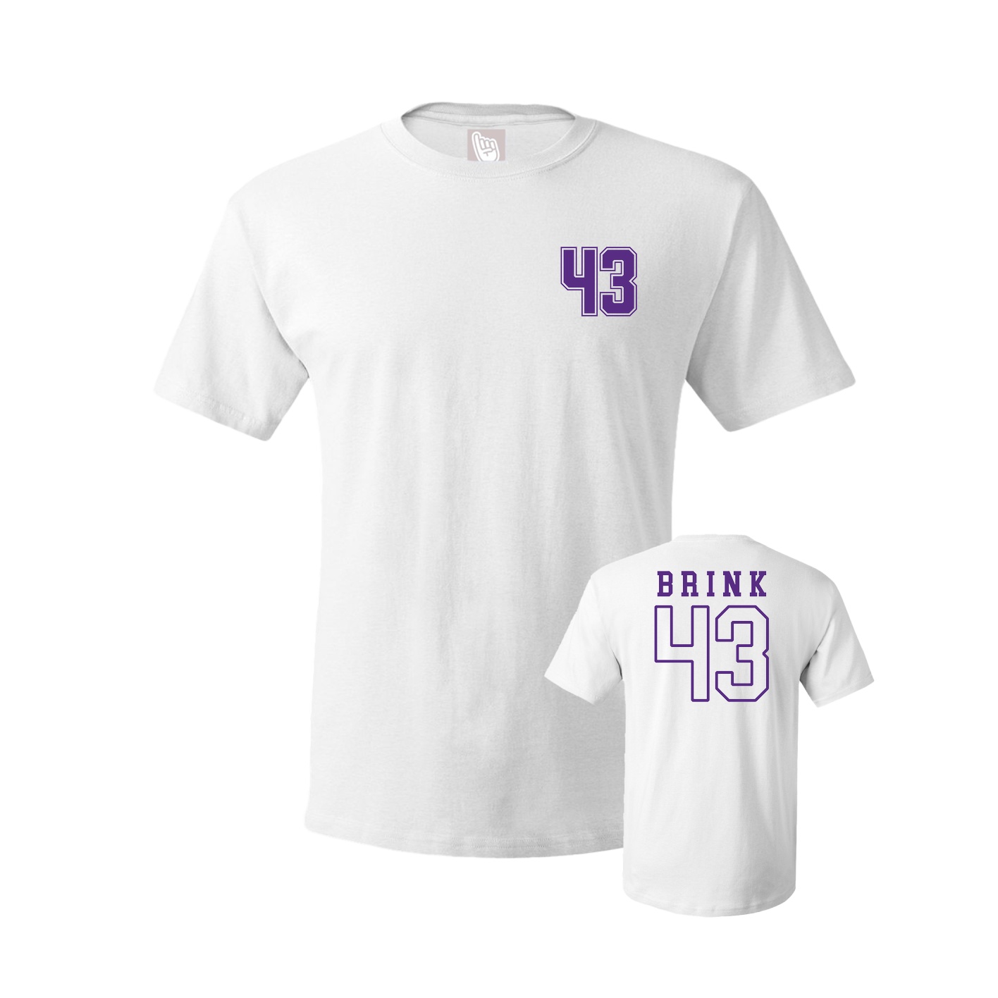 Tee — Chest Back in White
