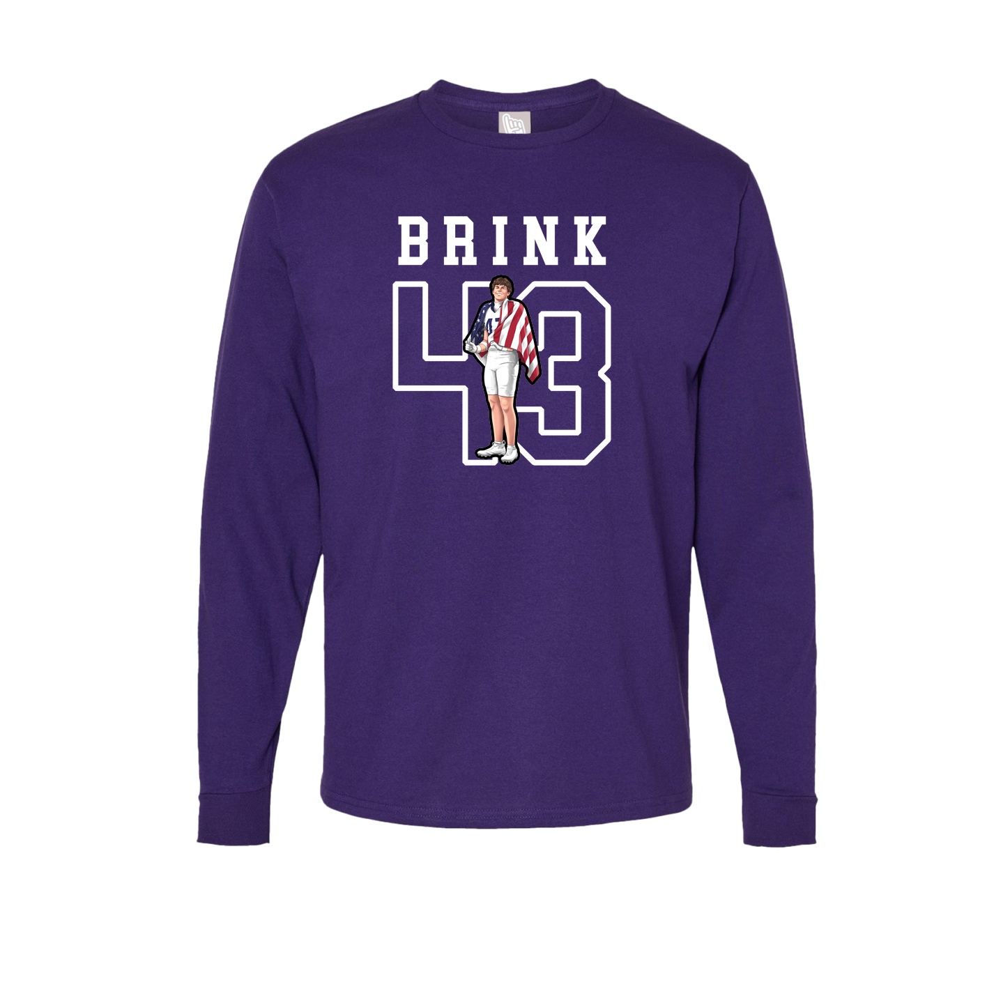 Long Sleeve Tee — Shirsey in Purple
