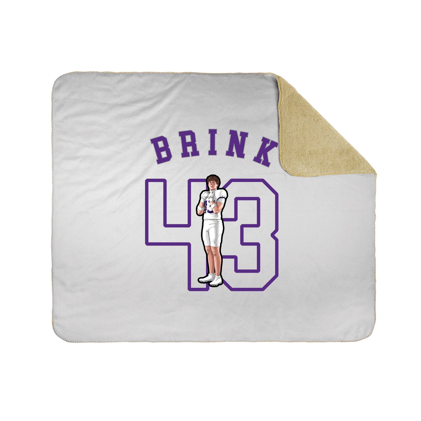Throw Blanket — Shirsey Arch in White