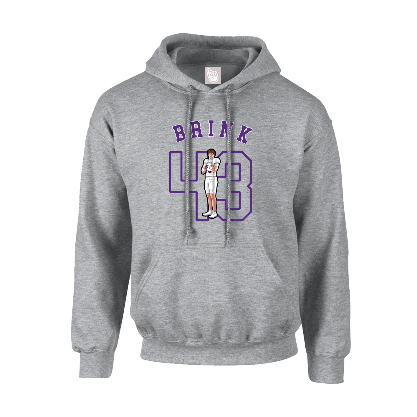 Youth Hoodie — Shirsey Arch in Grey