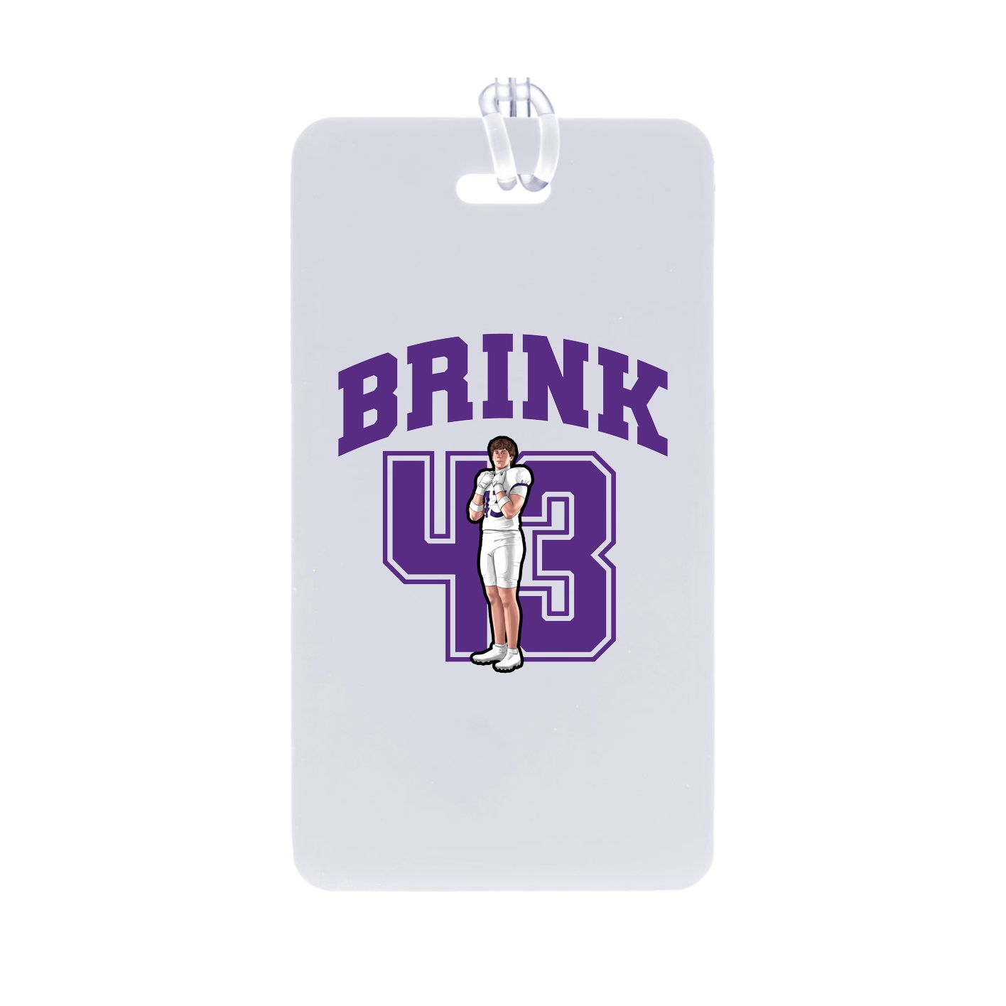Bag Tag — Number in Classic
