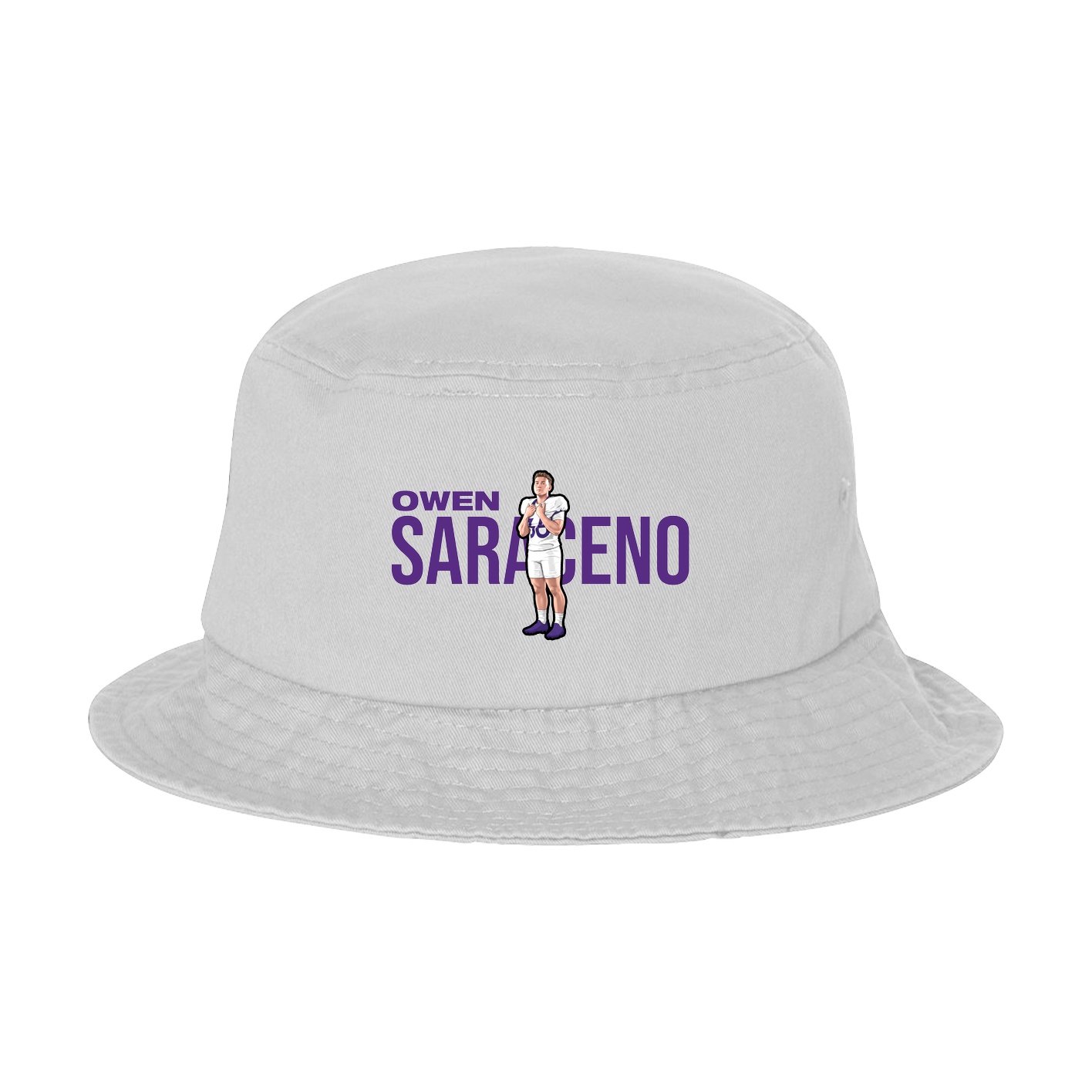 Bucket Cap — Player Name in White