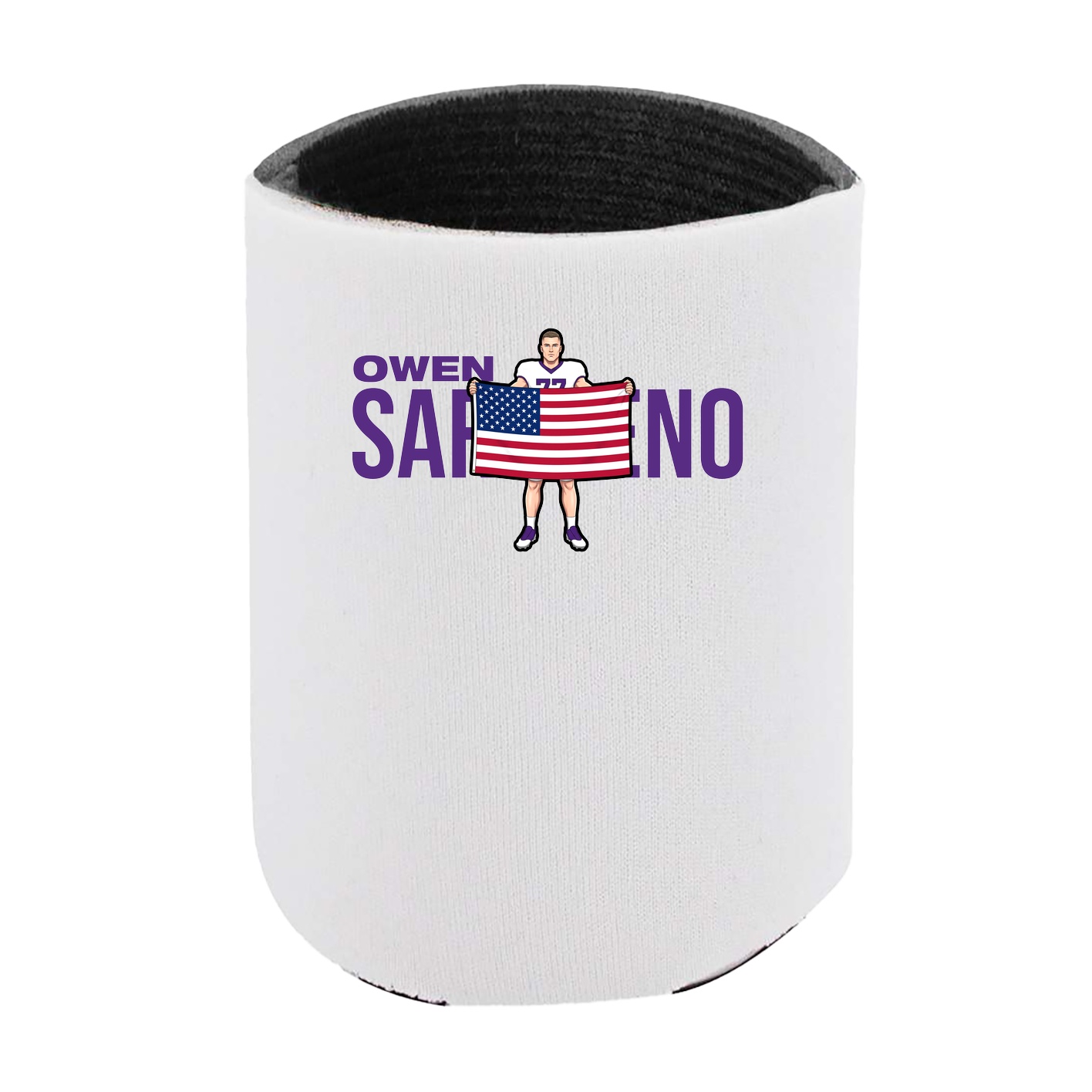 Can Holder — Player Name in White