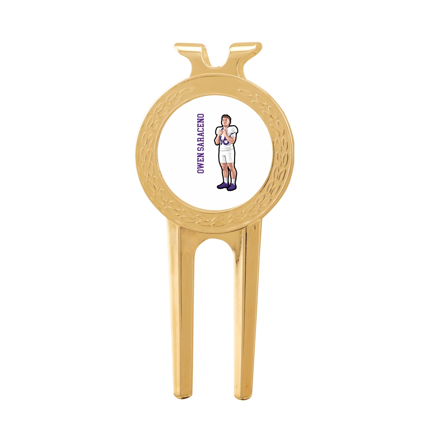 Divot Tool with Ball Marker — Name Vertical in Classic