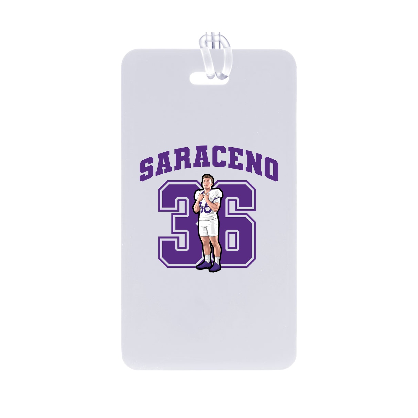 Bag Tag — Number in Classic