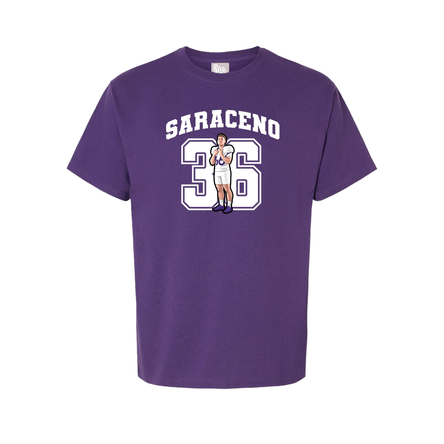 Tee — Number in Purple