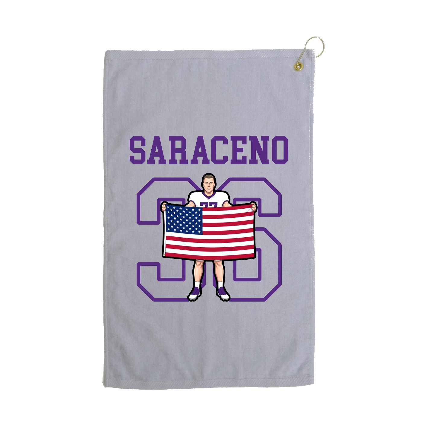 Golf Towel — Shirsey in Grey