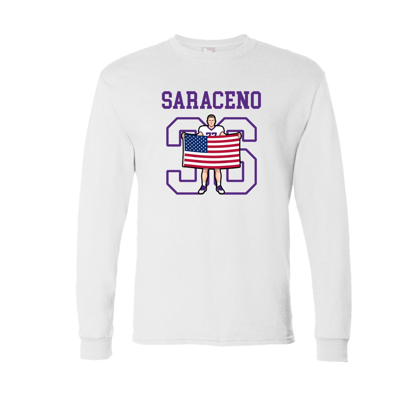 Long Sleeve Tee — Shirsey in White