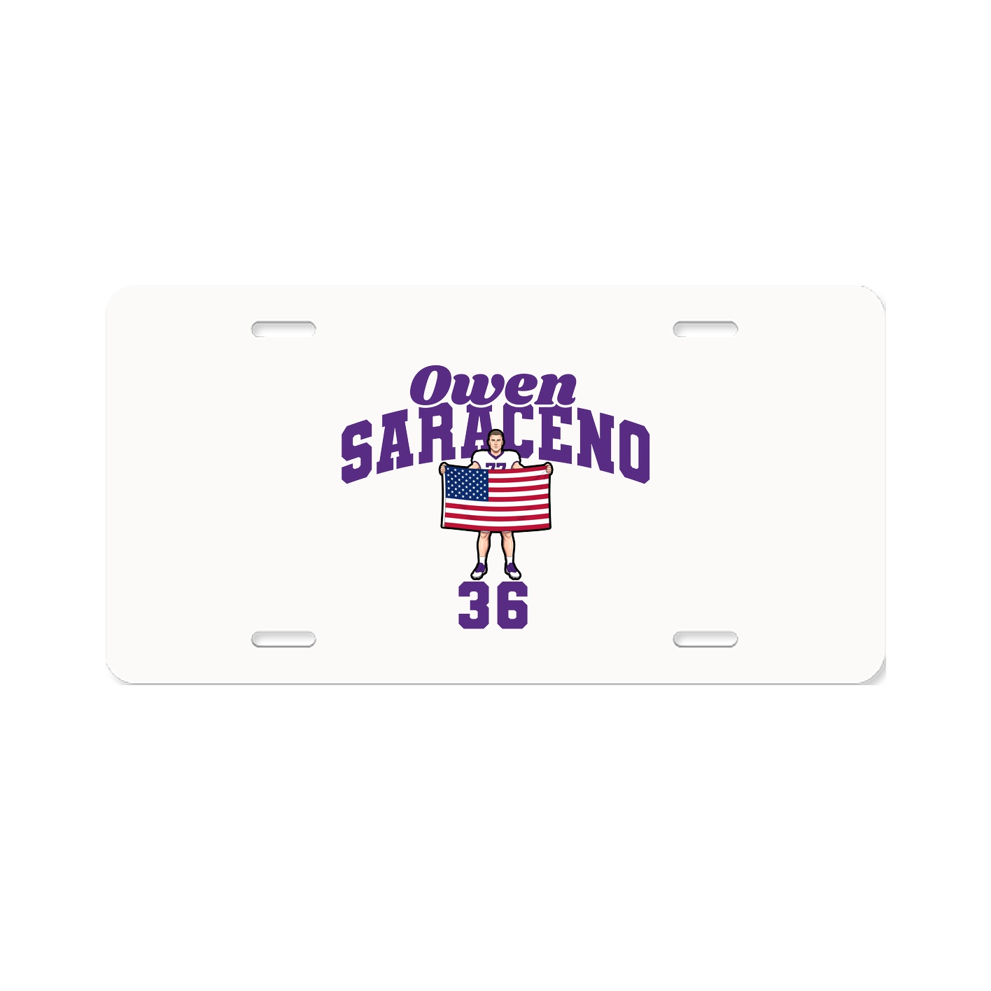 License Plate — Signature Arch in Classic