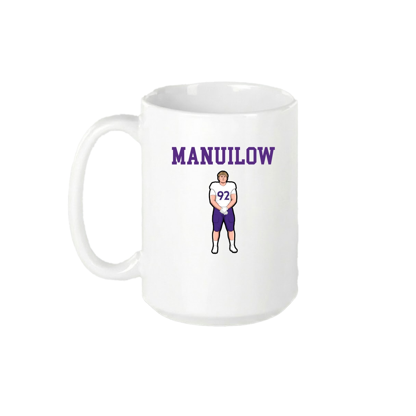 15oz Coffee Mug — Shirsey in White