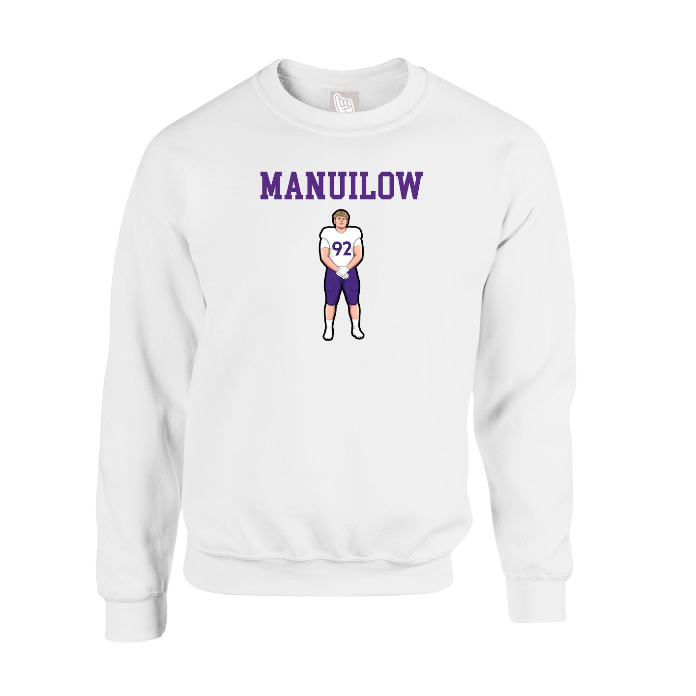 Fleece Crew — Shirsey in White
