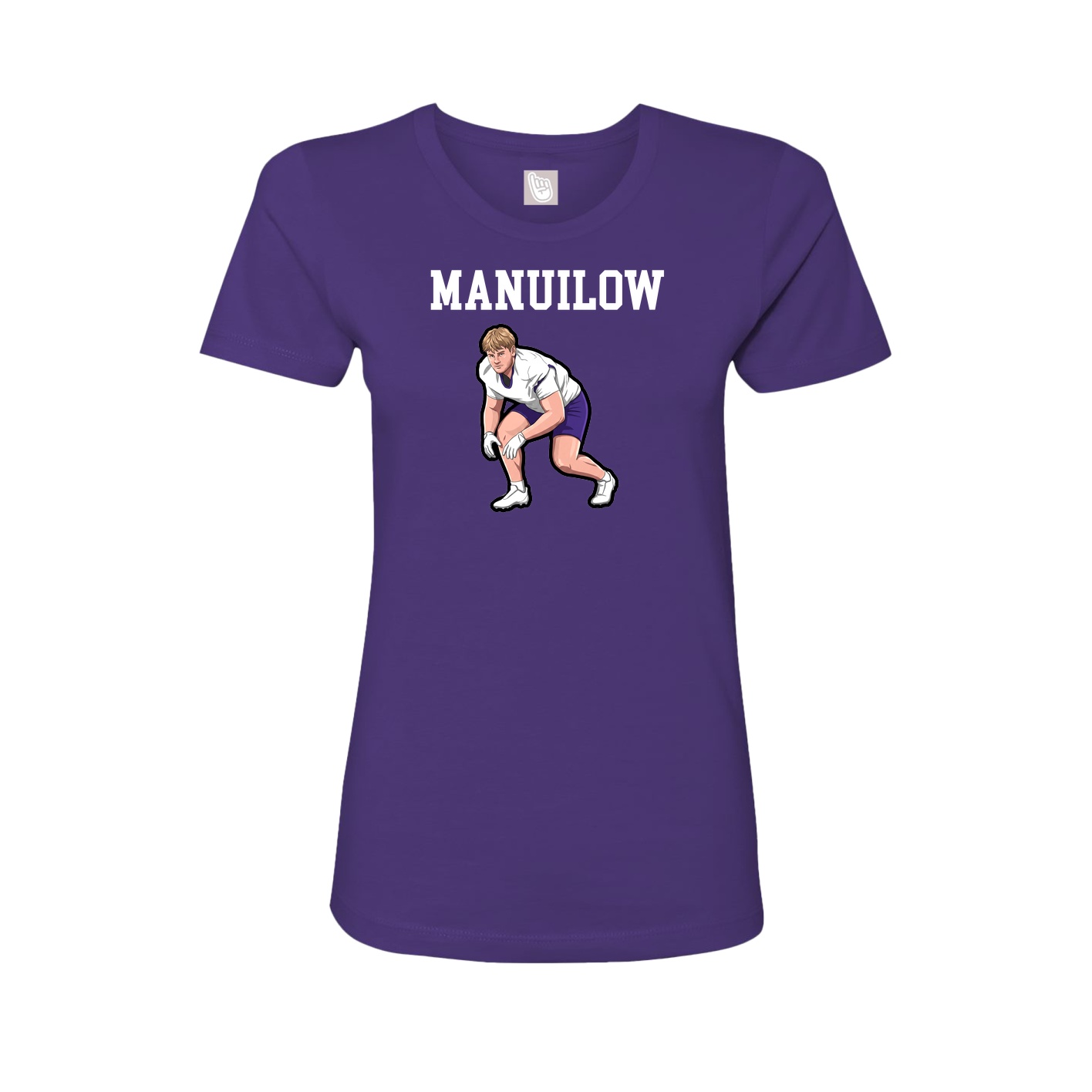 Fitted Women's Tee — Shirsey in Purple