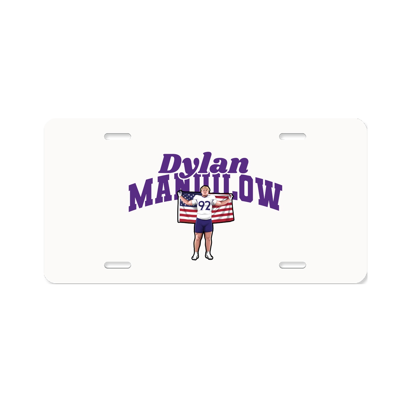 License Plate — Signature Arch in Classic