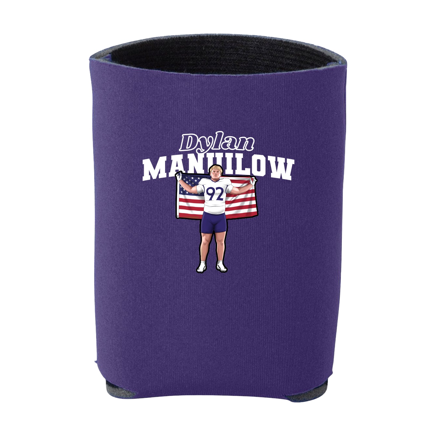 Can Holder — Name Arch in Purple