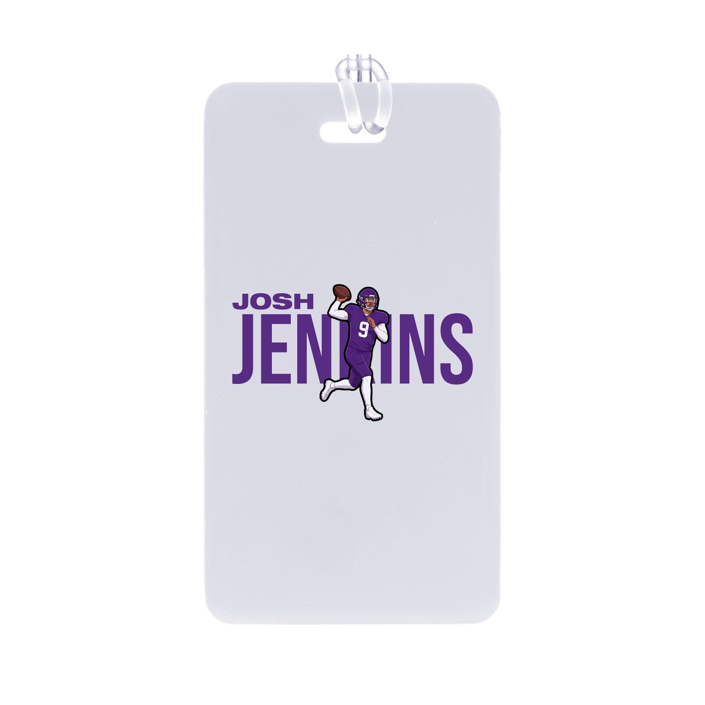 Bag Tag — Player Name in Classic