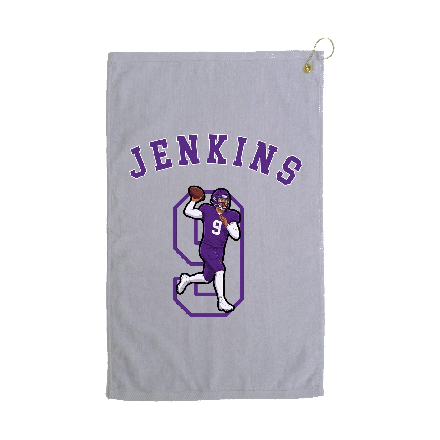 Golf Towel — Shirsey Arch in Grey