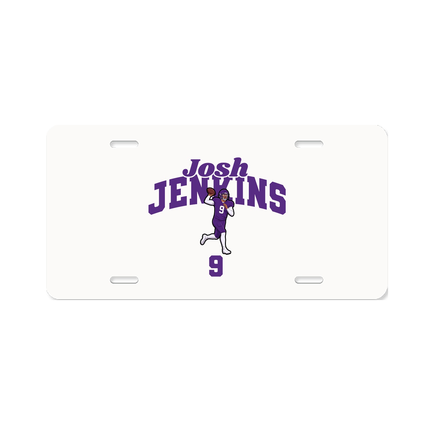 License Plate — Signature Arch in Classic