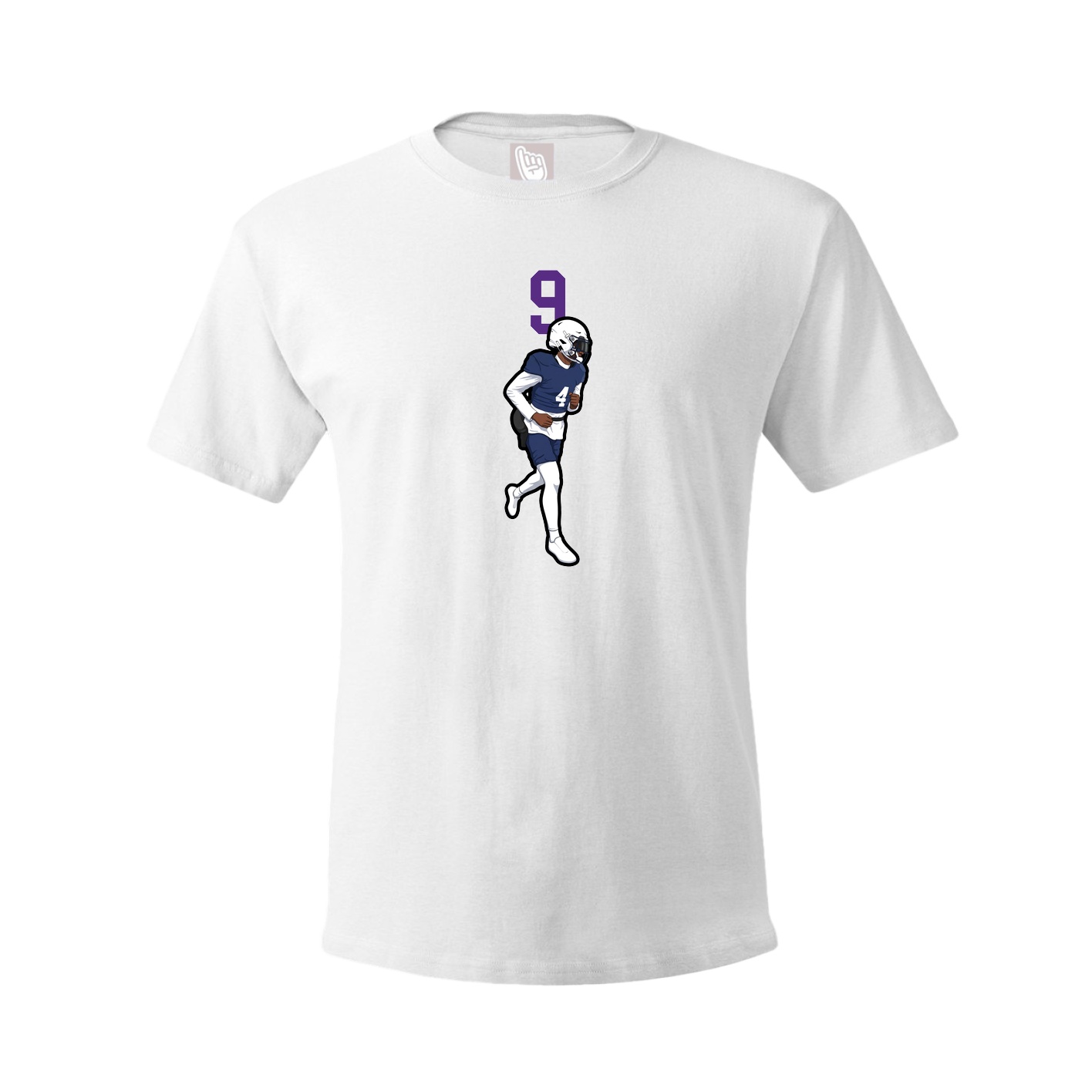 Tee — Number Top in White
