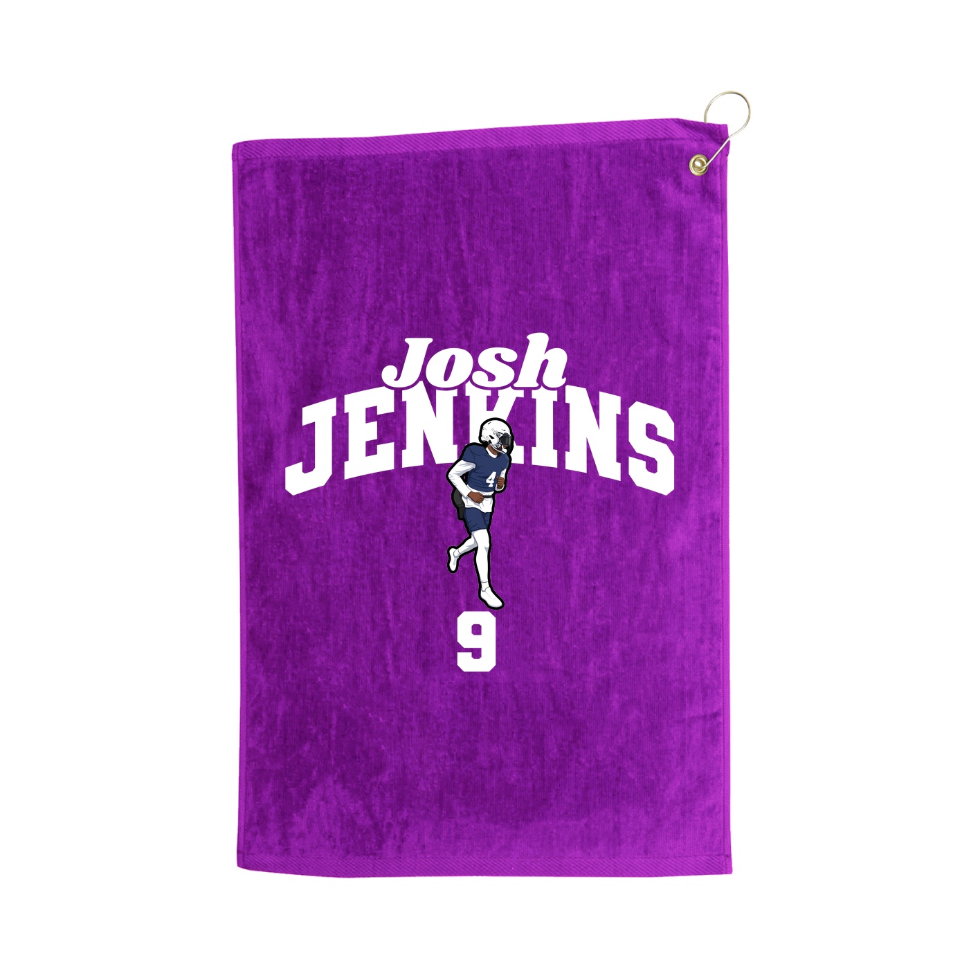 Golf Towel — Signature Arch in Purple