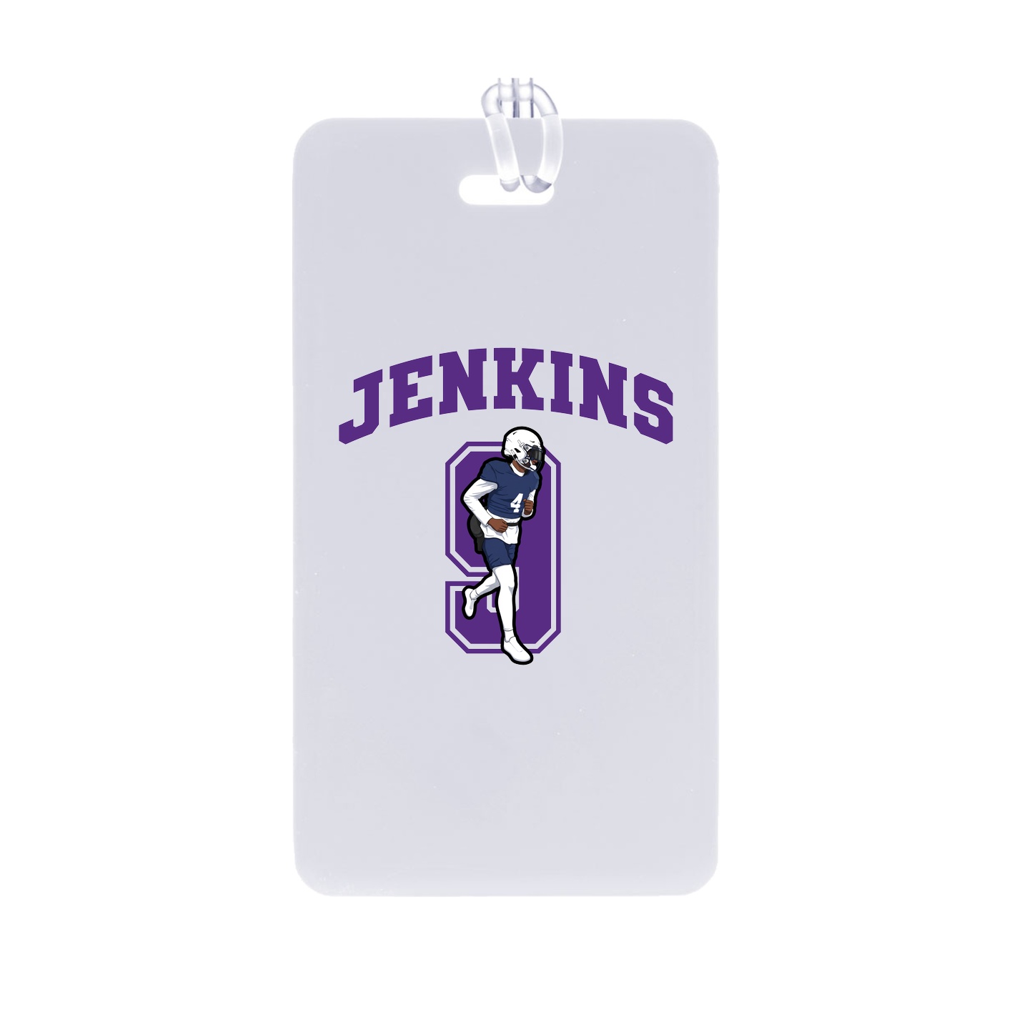 Bag Tag — Number in Classic