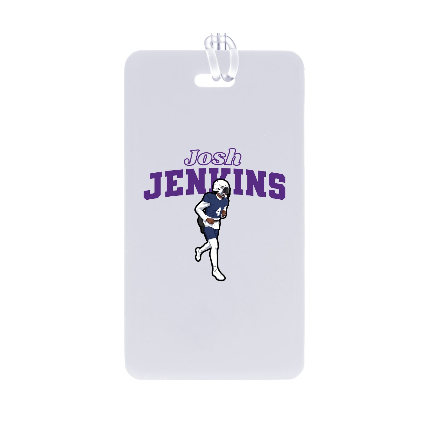 Bag Tag — Name Arch in Classic