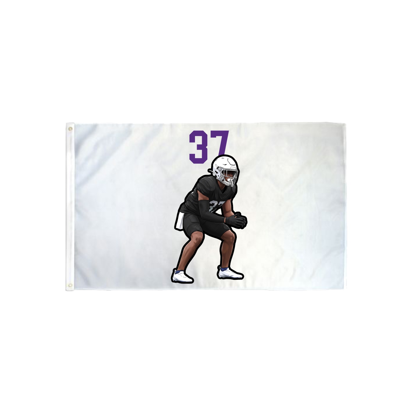 3x5 Flag — Number Top in Classic