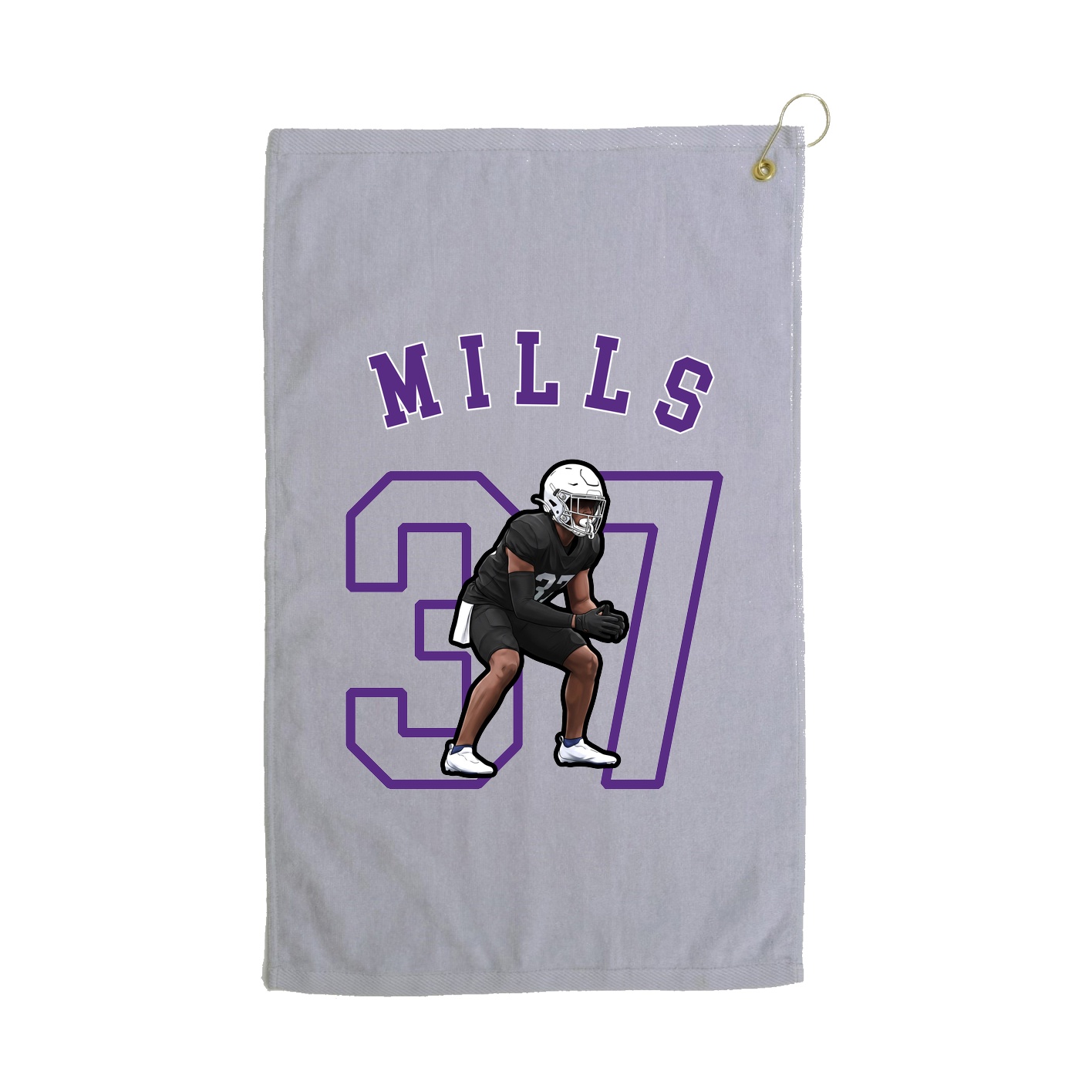 Golf Towel — Shirsey Arch in Grey