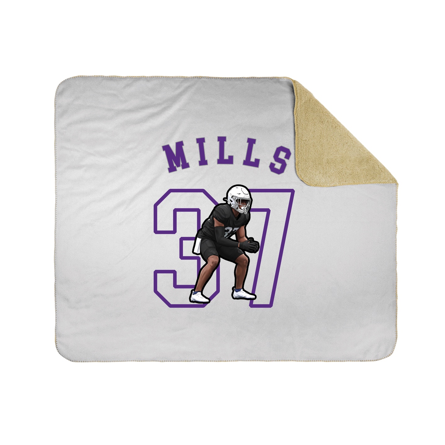 Throw Blanket — Shirsey Arch in White