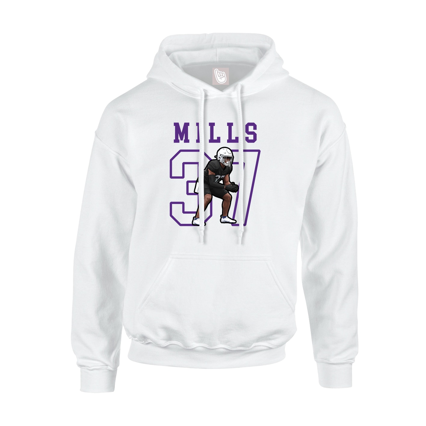 Youth Hoodie — Shirsey in White