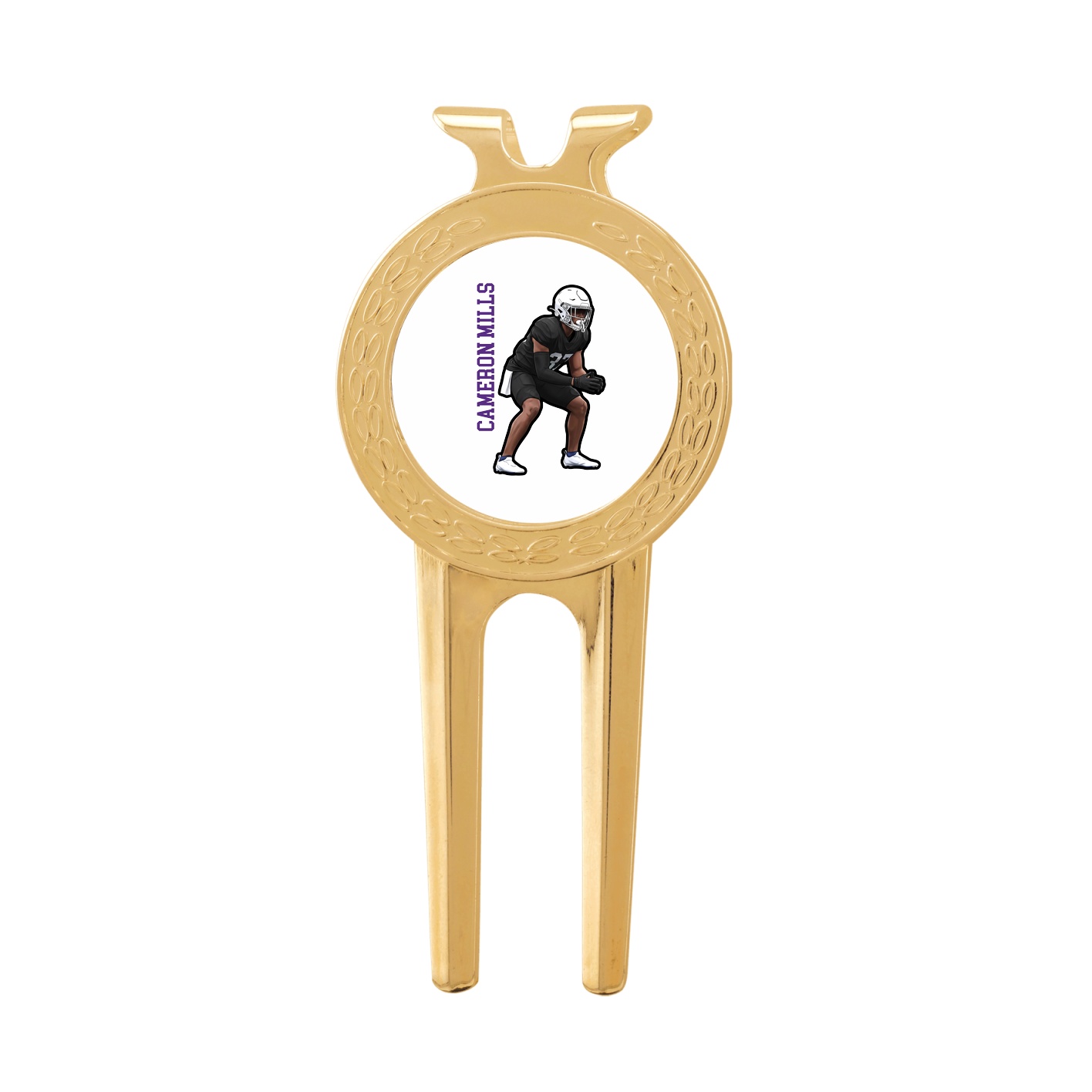 Divot Tool with Ball Marker — Name Vertical in Classic