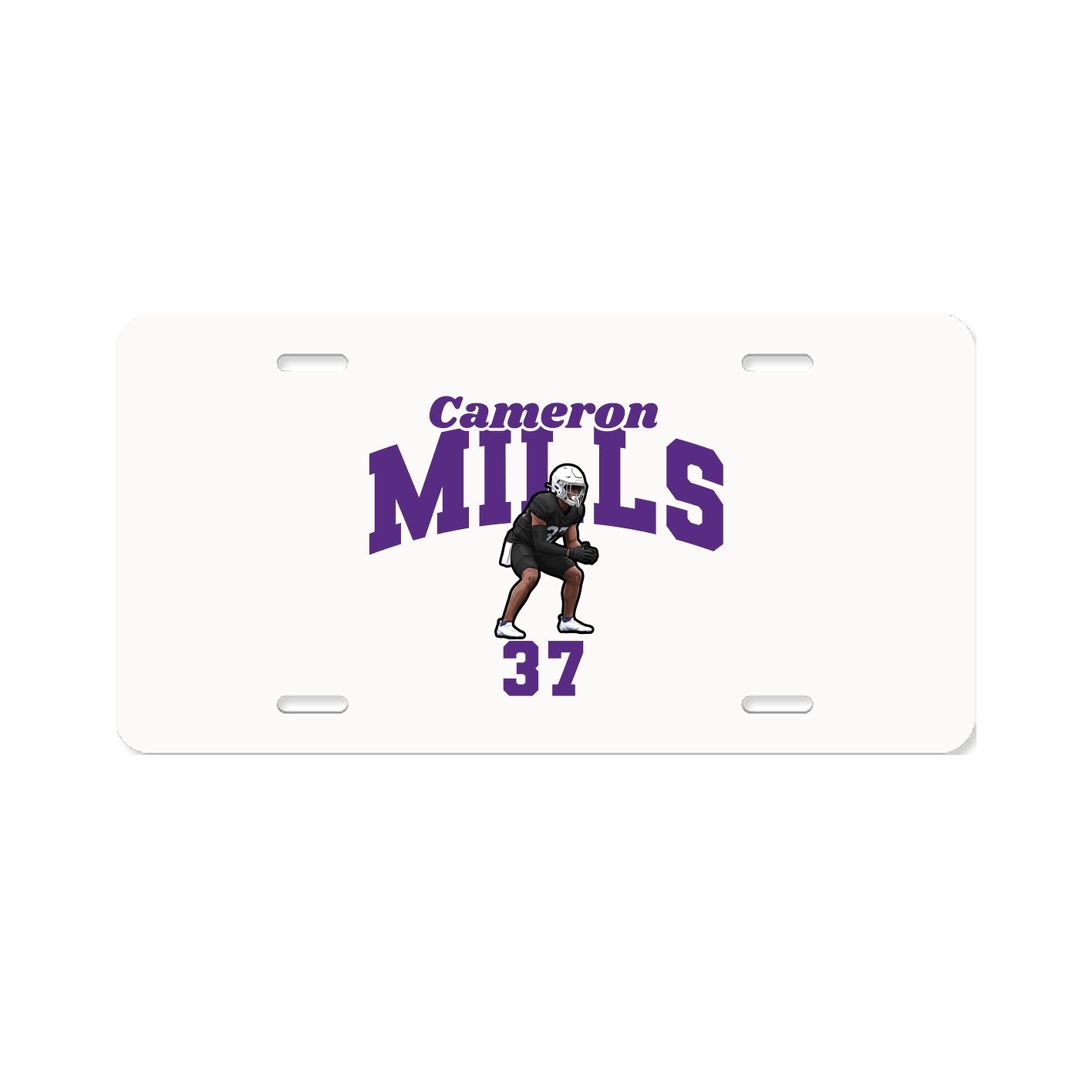 License Plate — Signature Arch in Classic