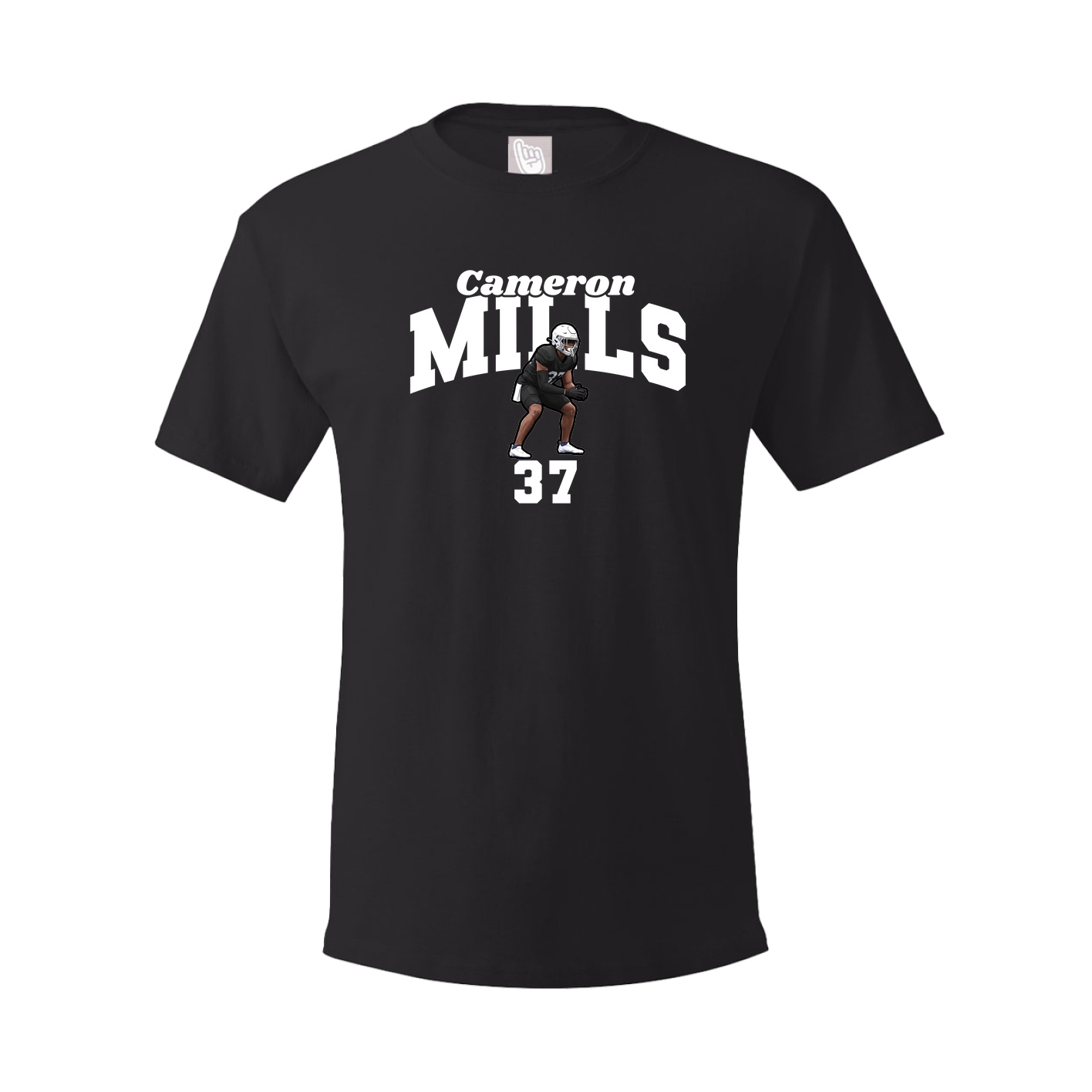 Tee — Signature Arch in Black
