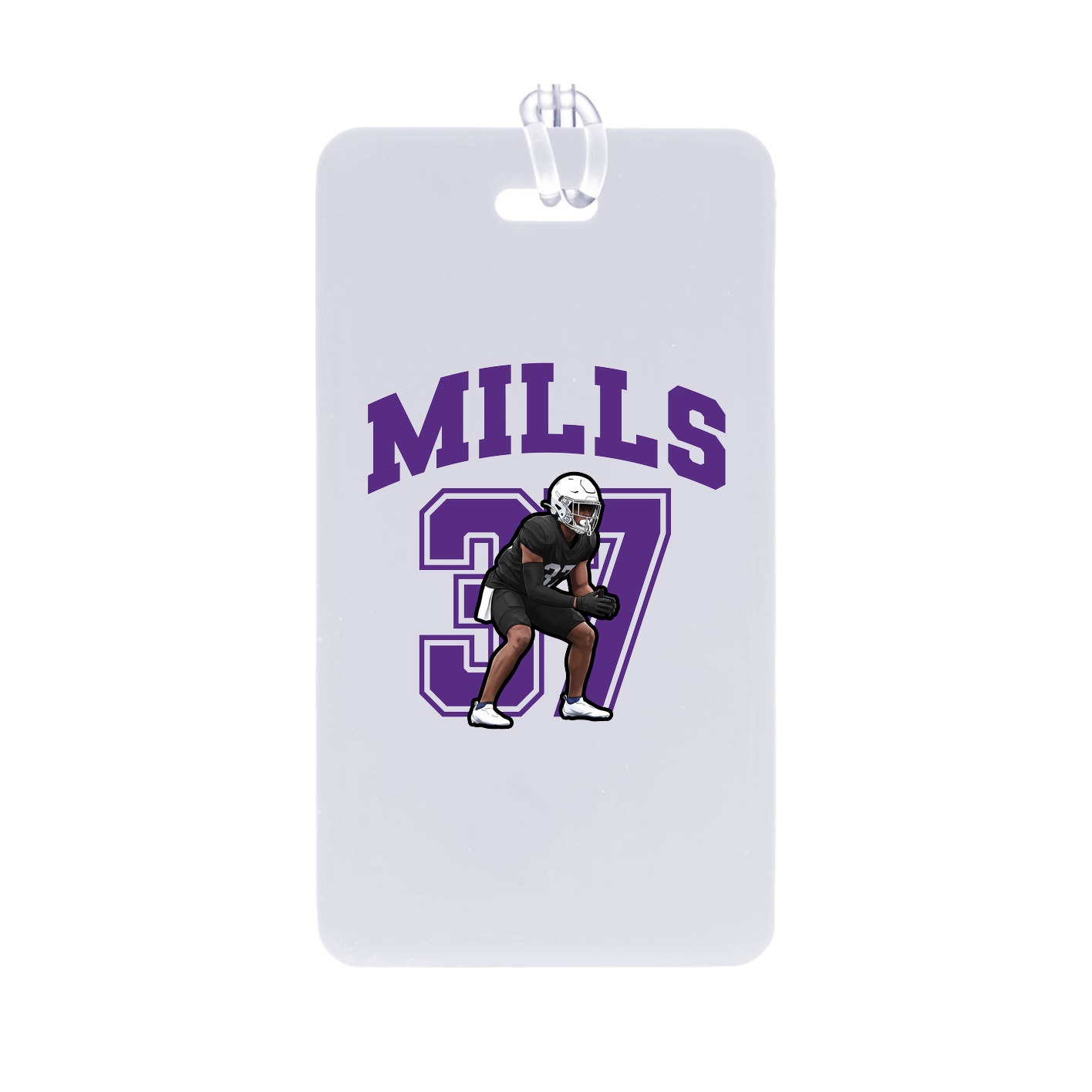 Bag Tag — Number in Classic