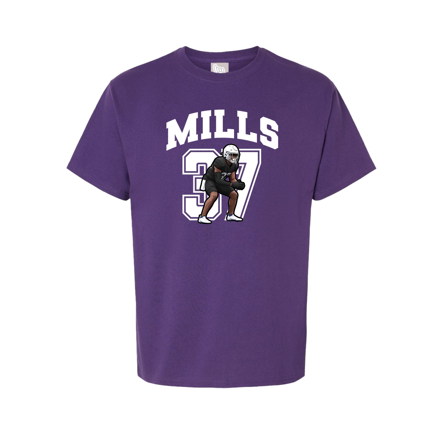 Tee — Number in Purple